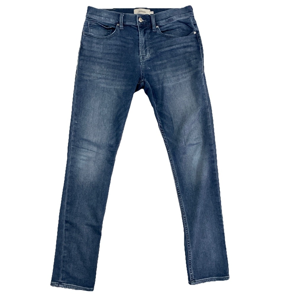 Hudson Axl Straight Skinny Fit Jeans‎ in Riviera 32x31 Stretch